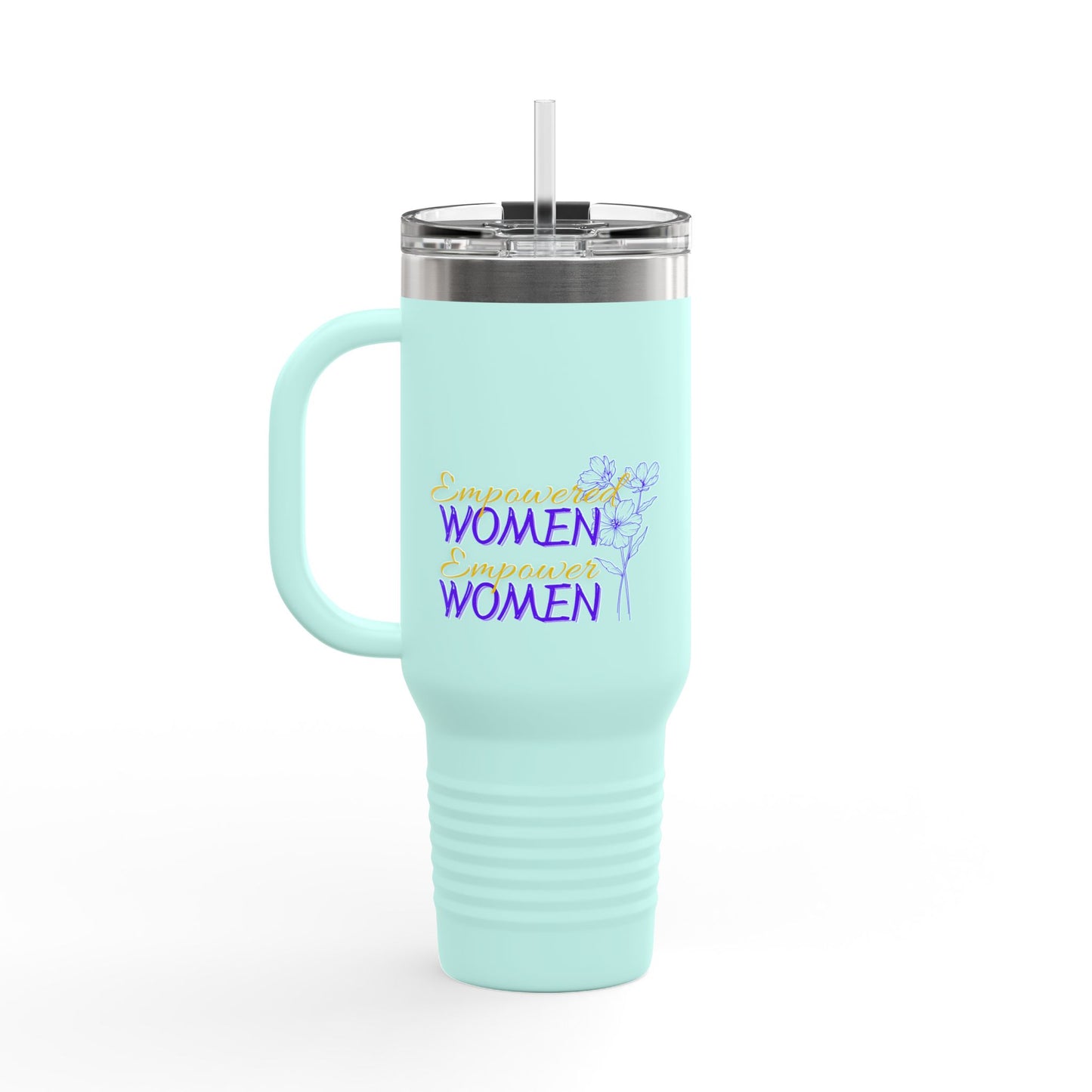 Empowered Women Empower Women Insulated Travel Mug, 40oz