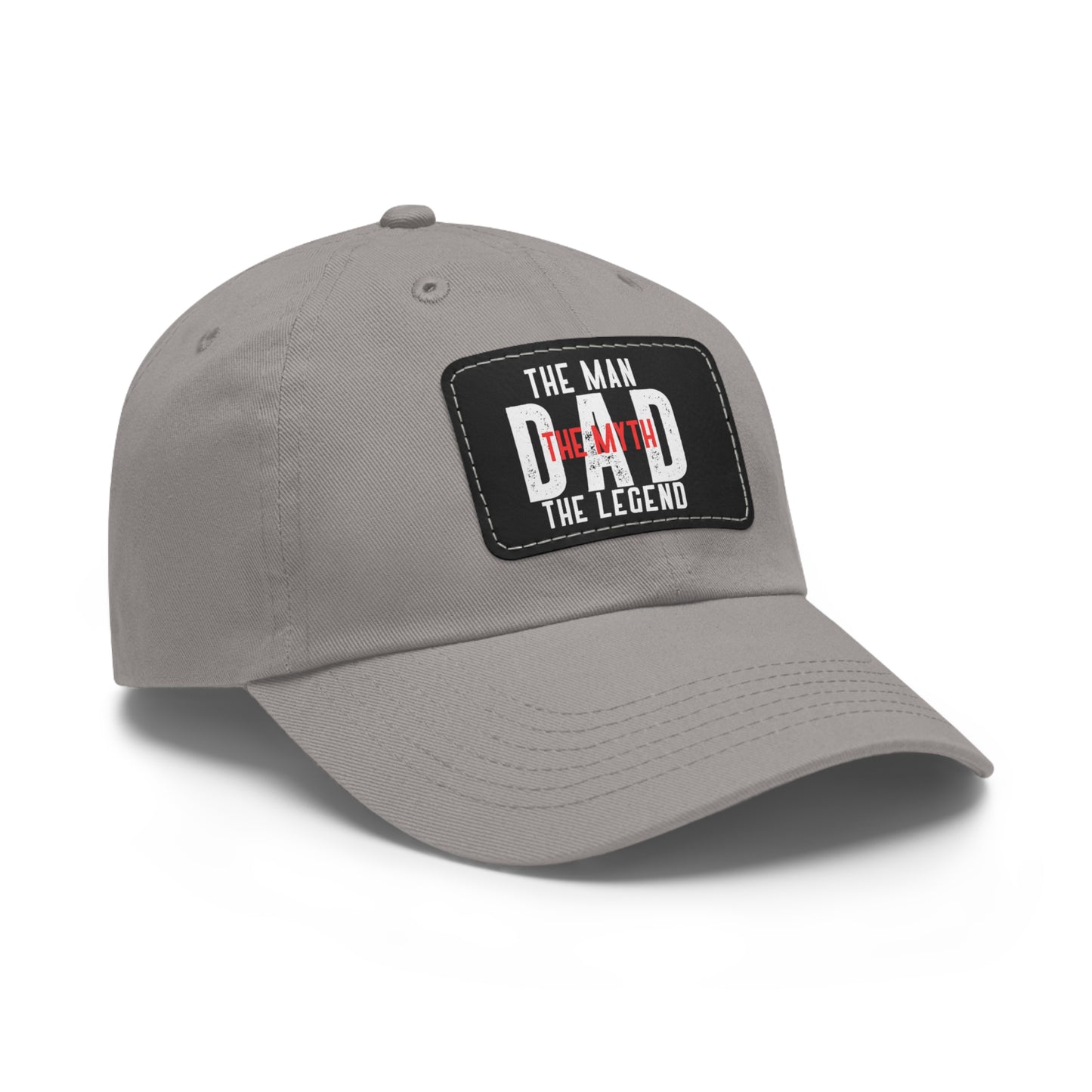 The Man The Myth The Legend Dad Hat with Leather Patch