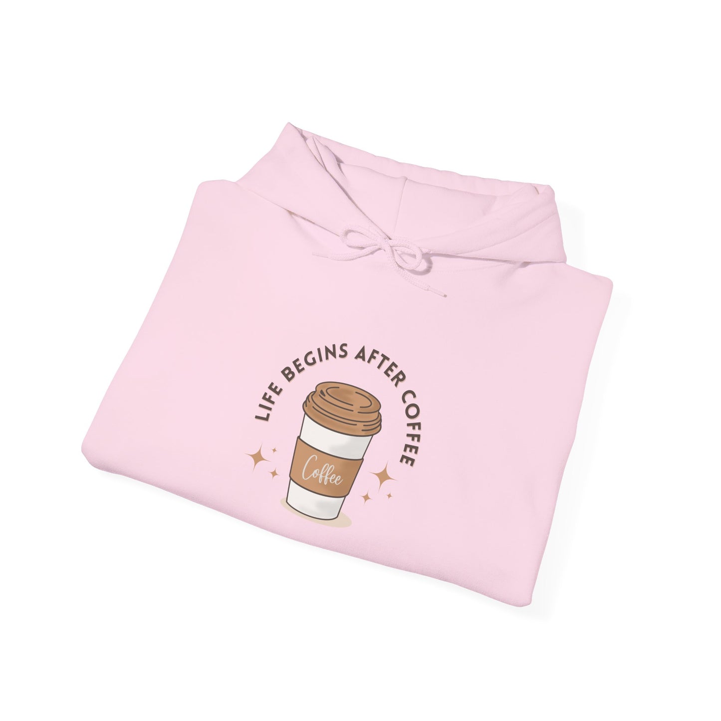 Life Begins After Coffee Hooded Sweatshirt