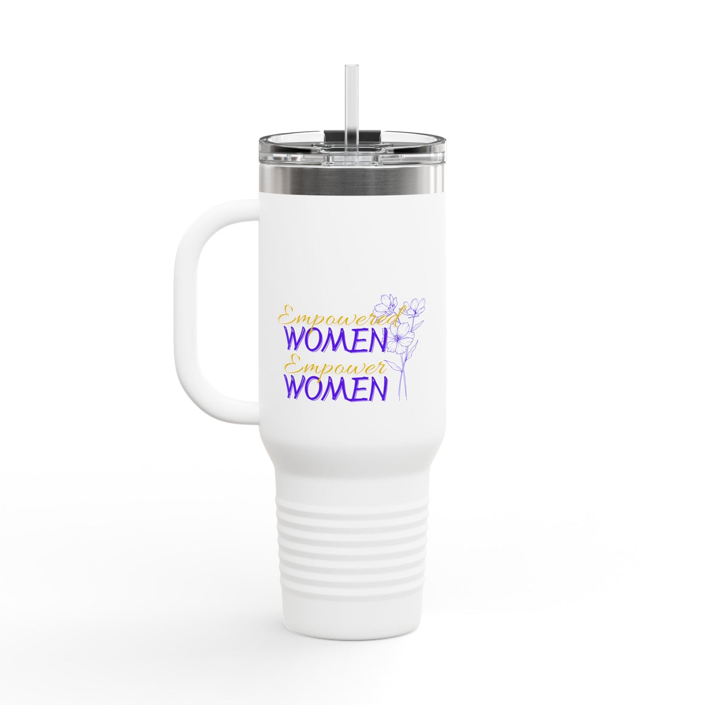 Empowered Women Empower Women Insulated Travel Mug, 40oz