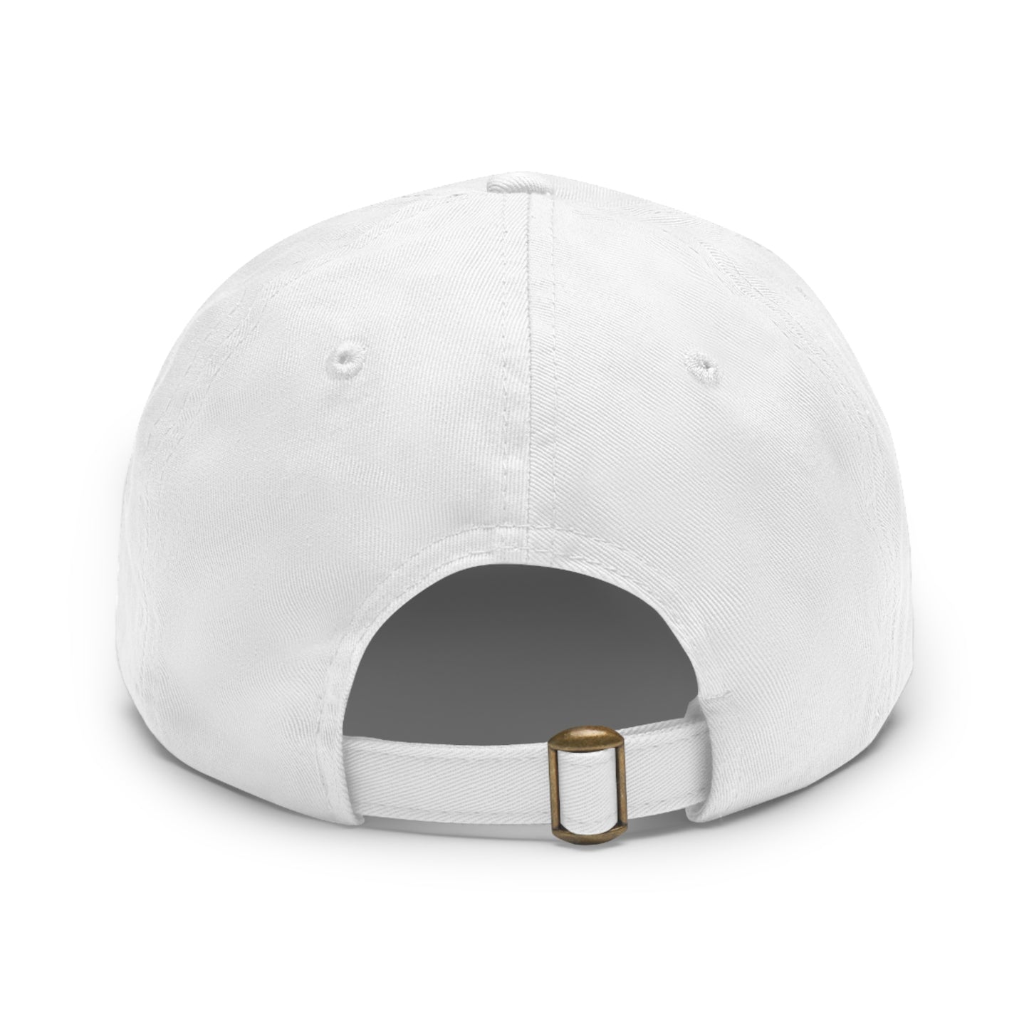 Fatherhood Hero Hat with Leather Patch (Round)