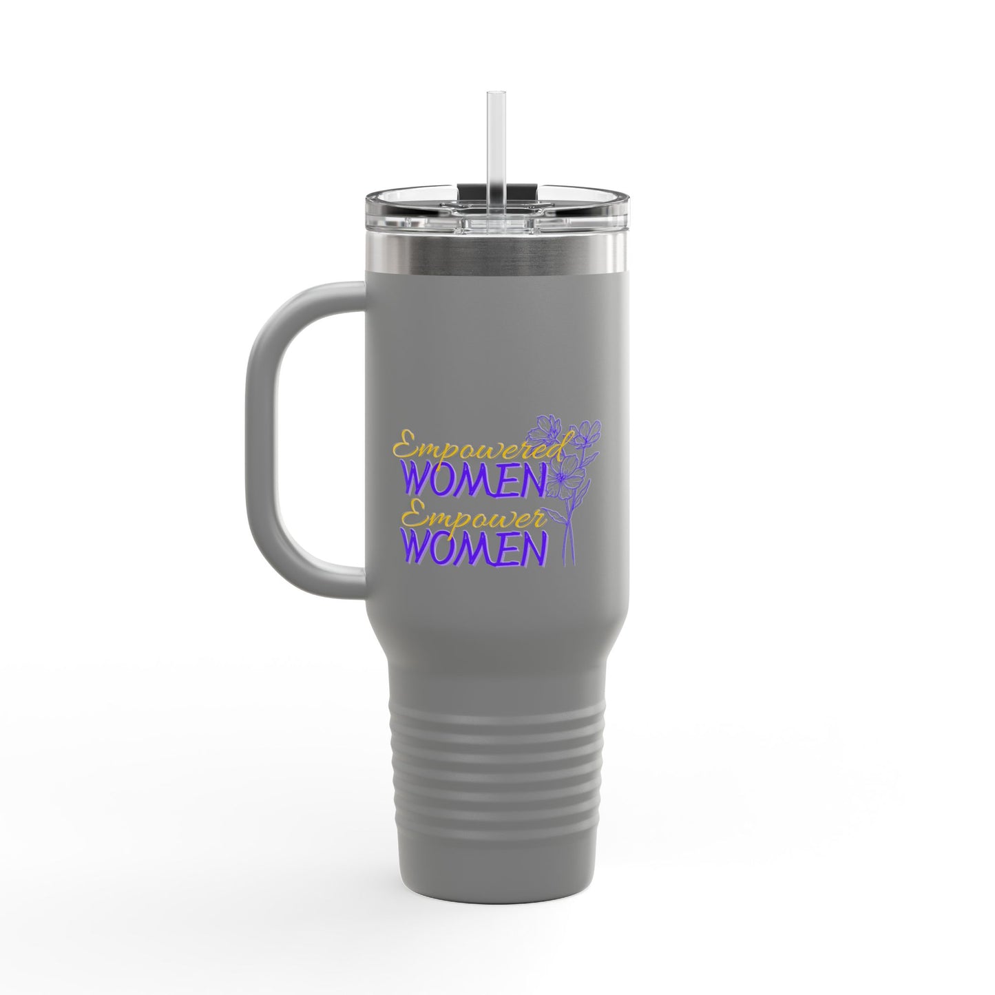 Empowered Women Empower Women Insulated Travel Mug, 40oz