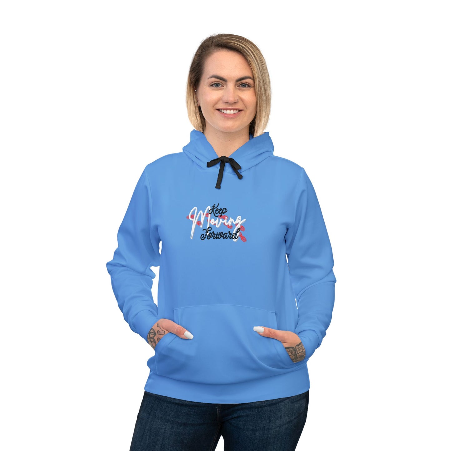 Keep Moving Forward Athletic Hoodie