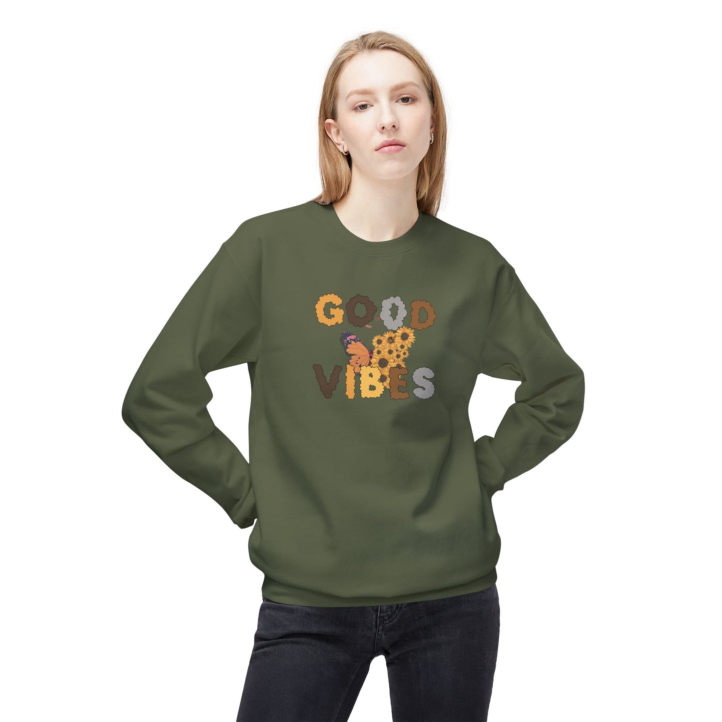 Good Vibes Crewneck Sweatshirt