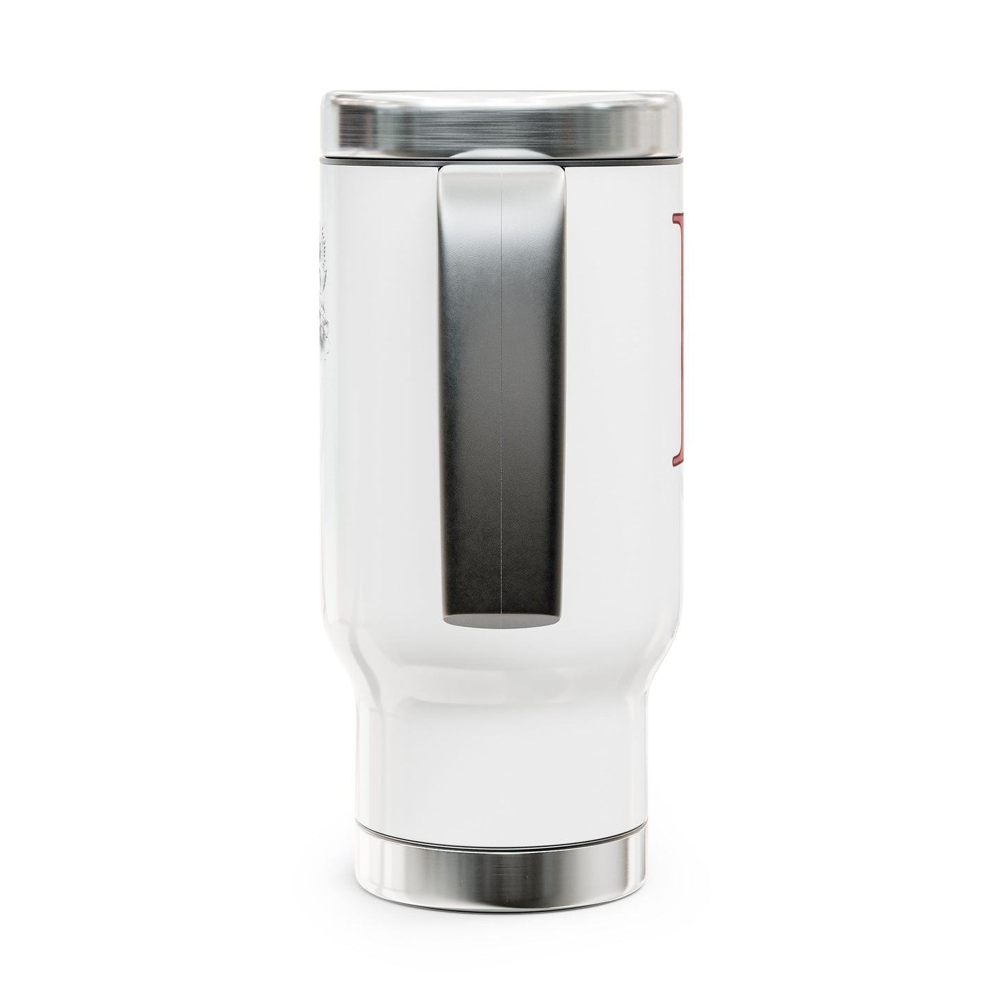 I Love You Stainless Steel Travel Mug with Handle, 14oz