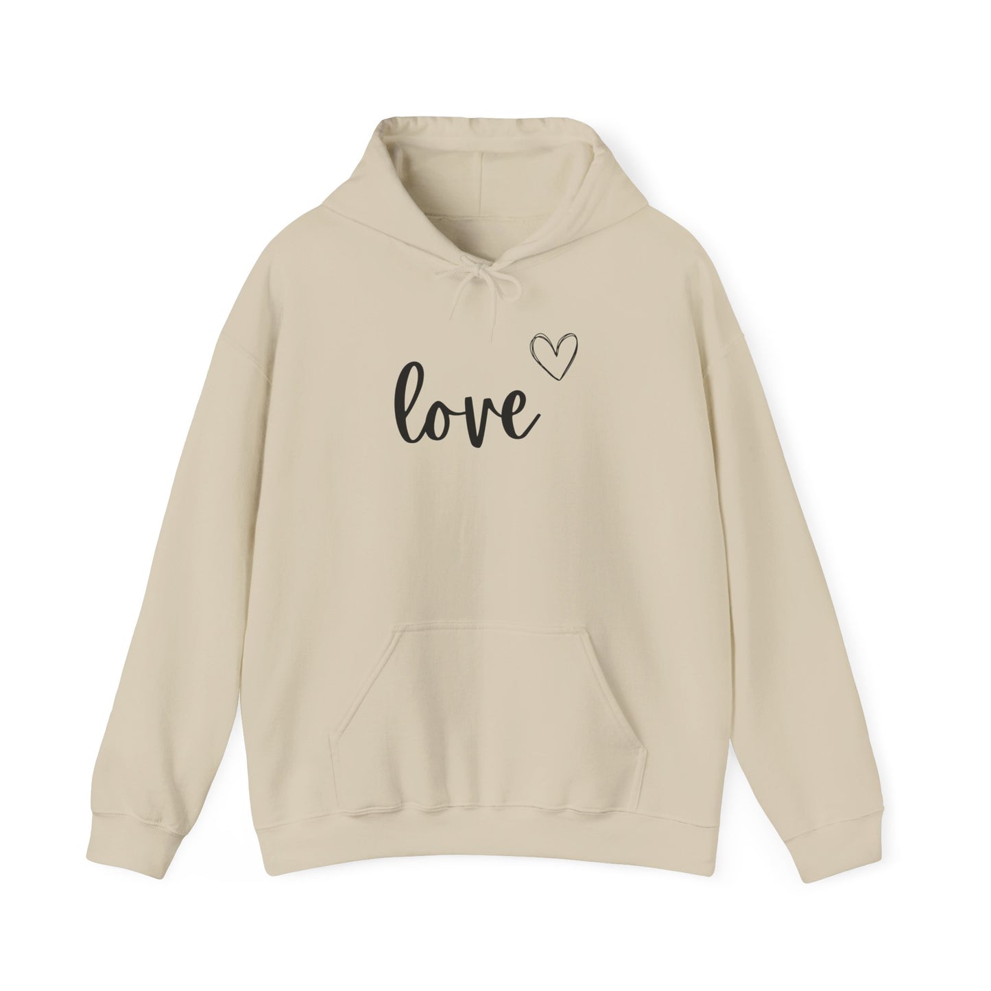Love Hooded Sweatshirt