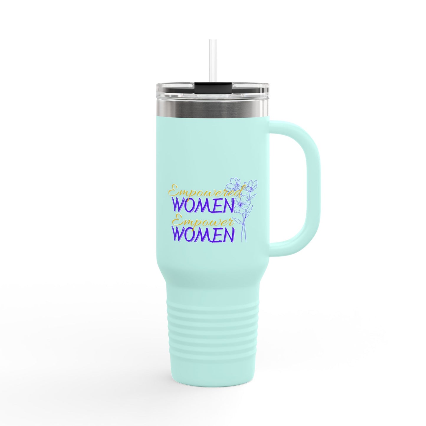 Empowered Women Empower Women Insulated Travel Mug, 40oz