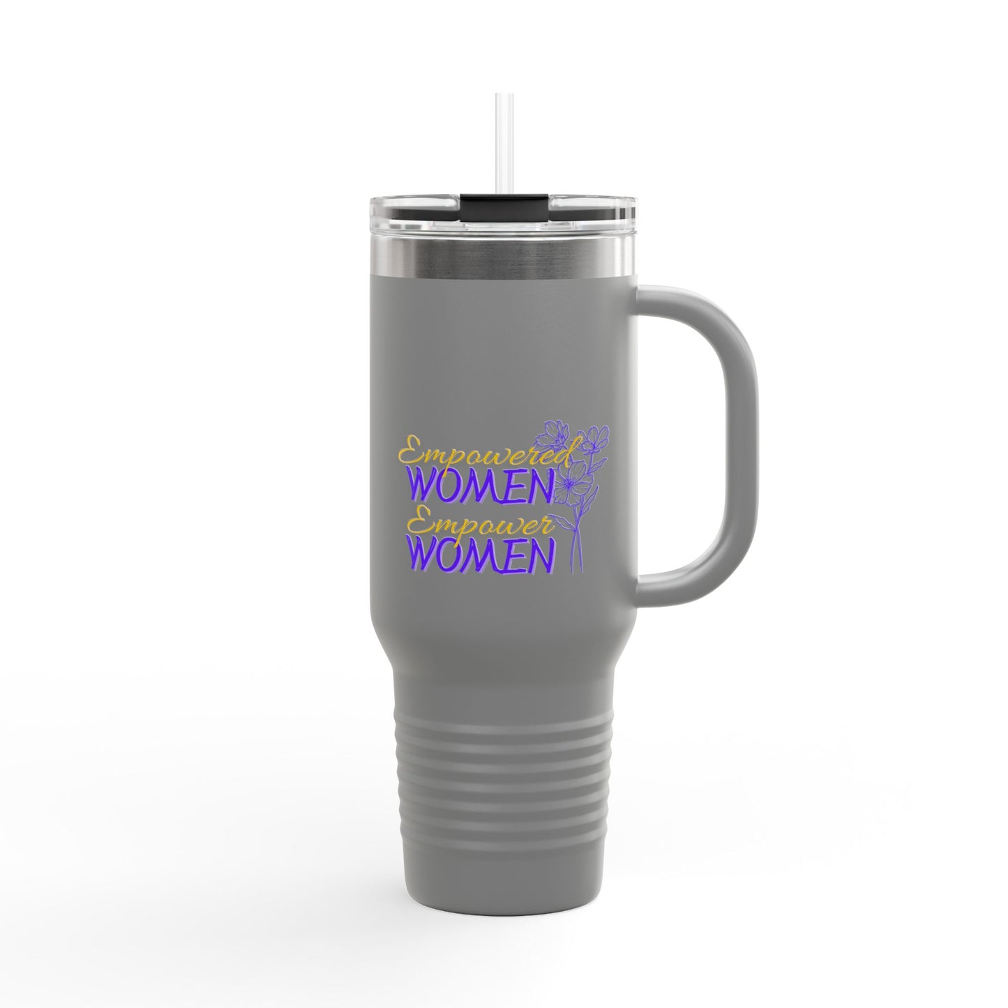 Empowered Women Empower Women Insulated Travel Mug, 40oz