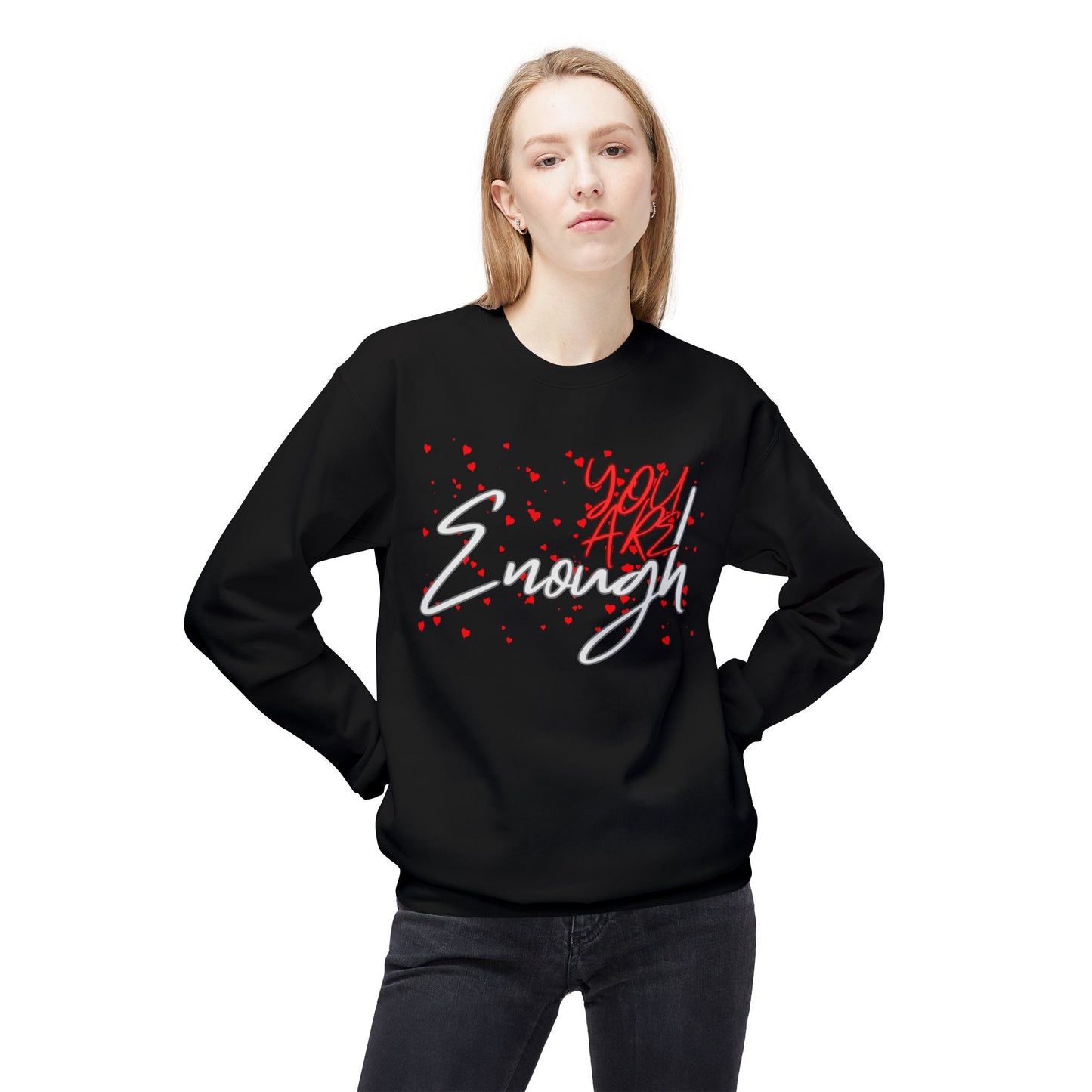 You Are Enough Crewneck Sweatshirt