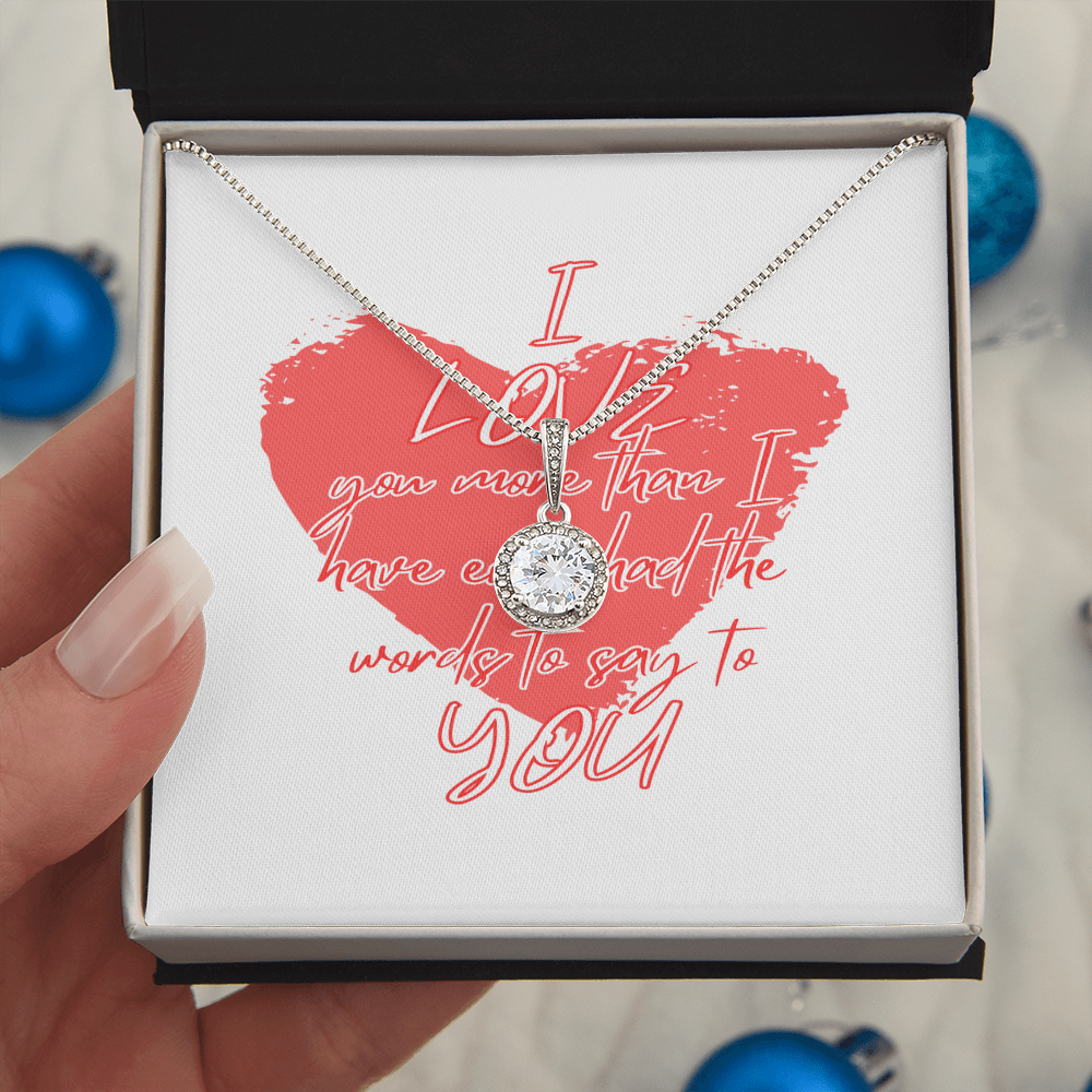 I Love You More Eternal Hope Necklace