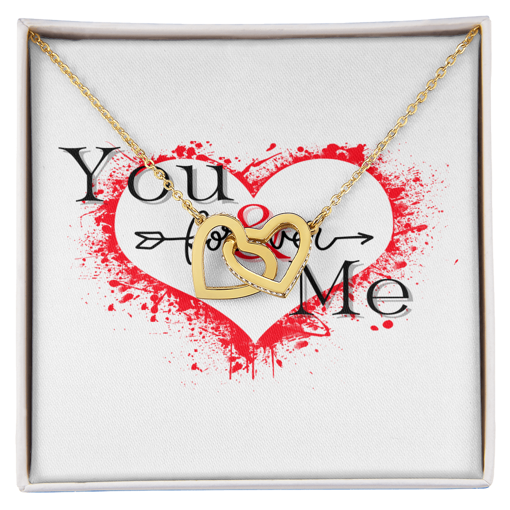 Interlocking Hearts Necklace