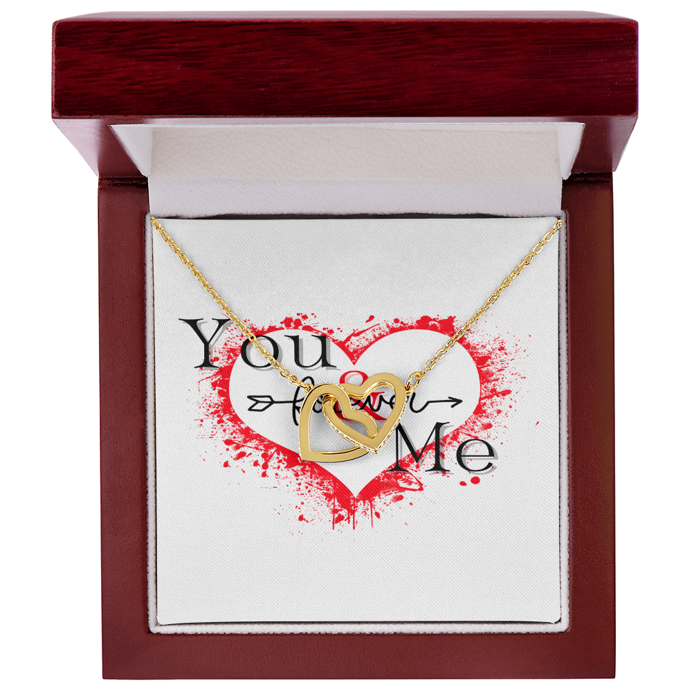 Interlocking Hearts Necklace