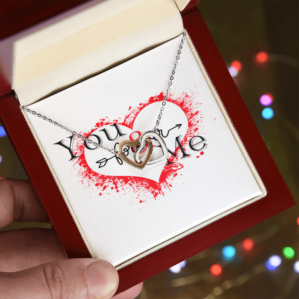Interlocking Hearts Necklace