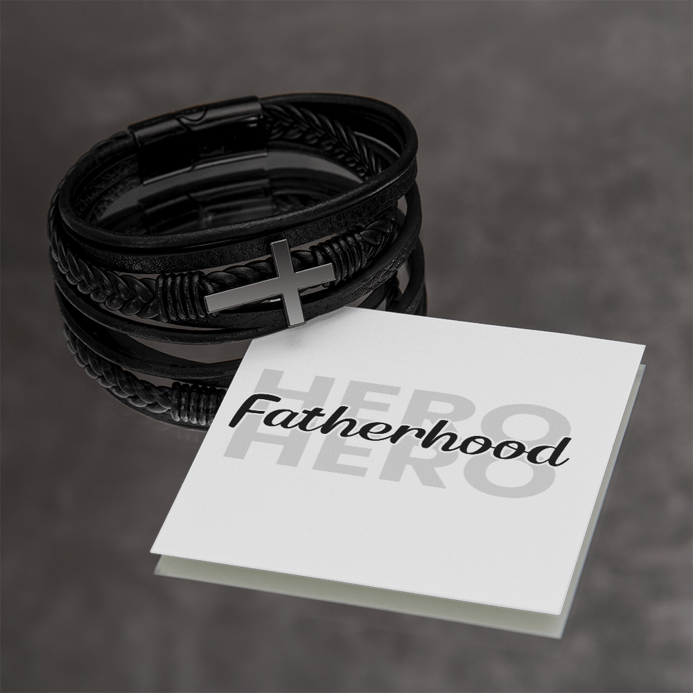 Men's Cross Bracelet