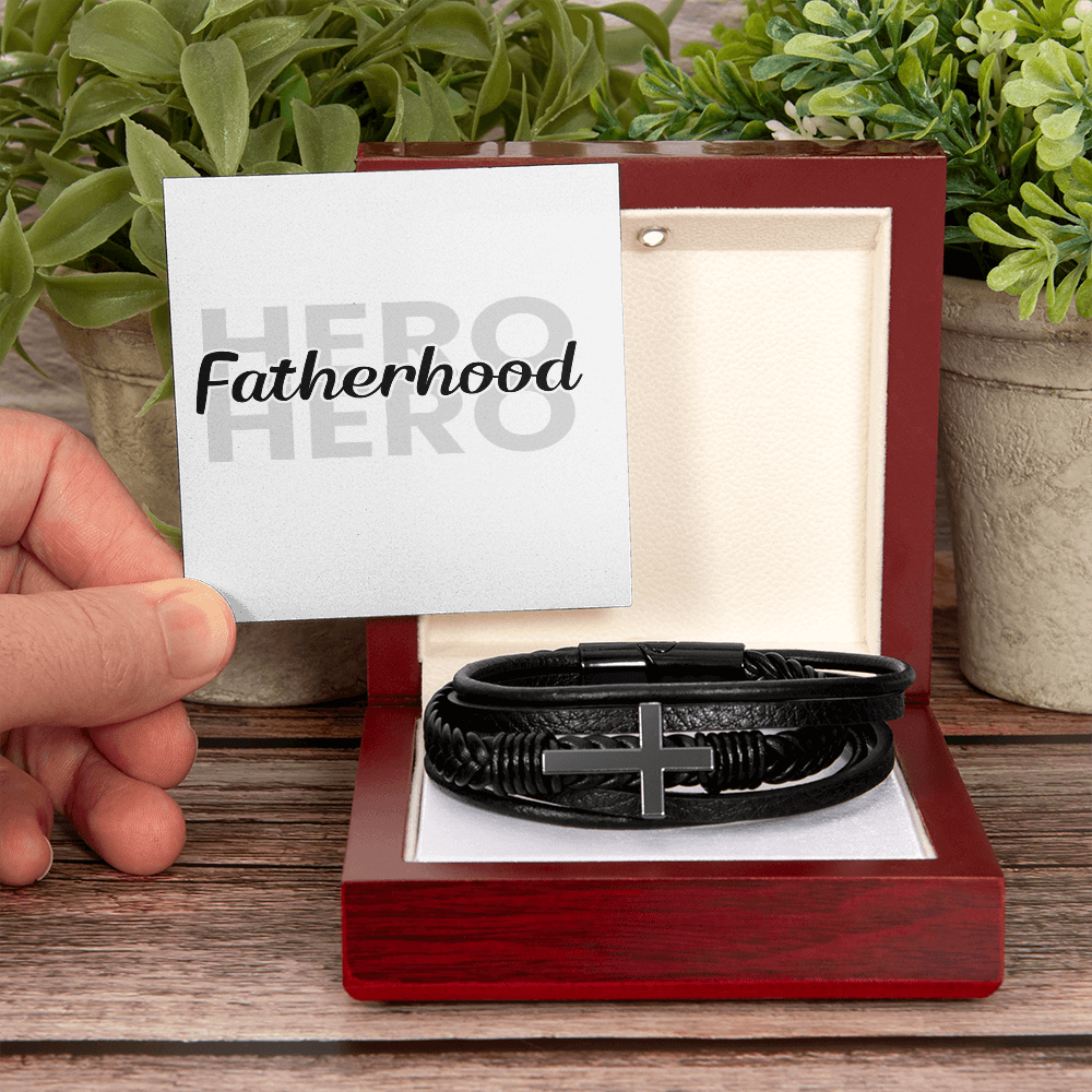 Men's Cross Bracelet