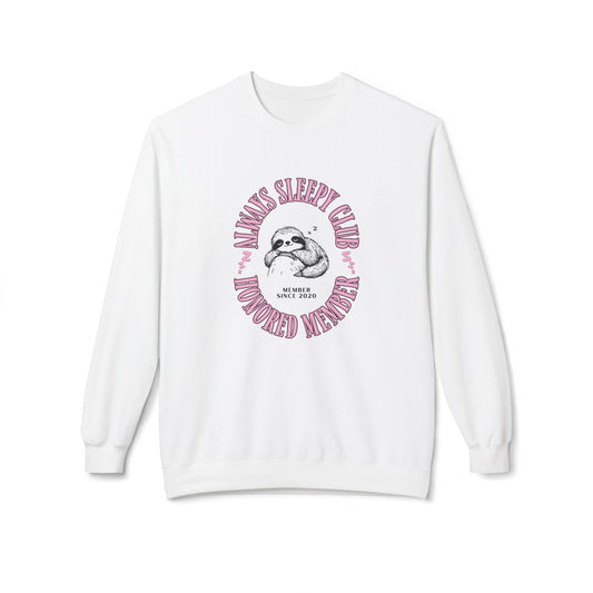 Always Sleepy Club Crewneck Sweatshirt